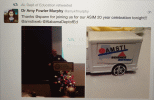 Tweet of James Span and ASIM Toy Truck