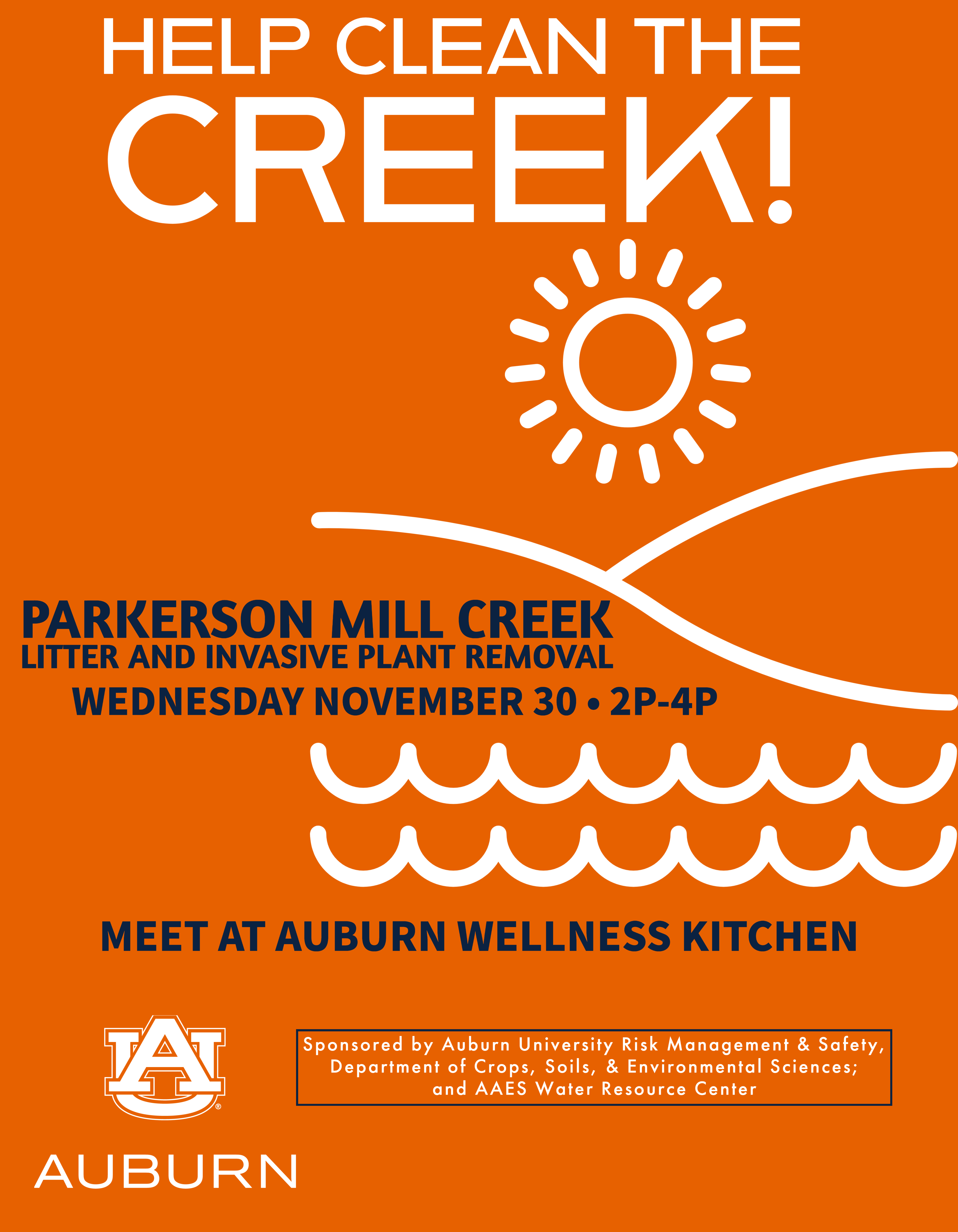 Creek Cleanup on 11/30/22
