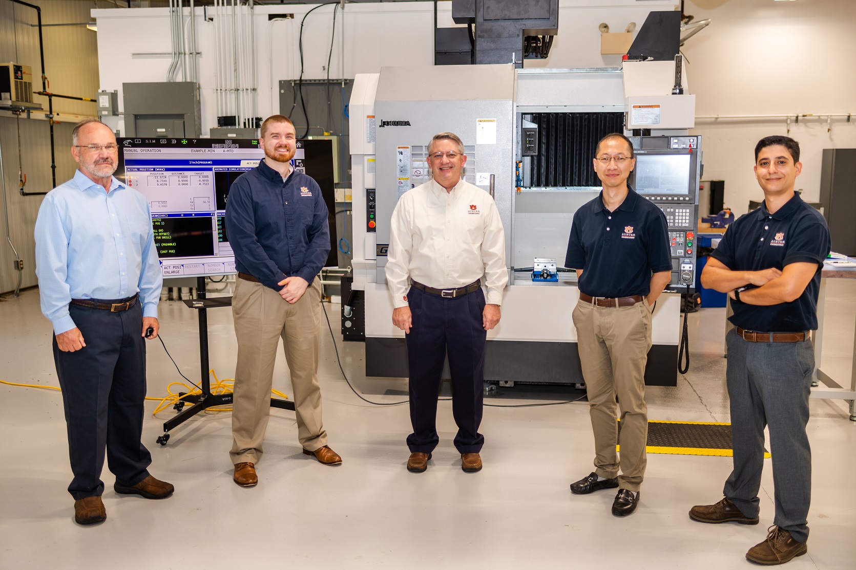 The Interdisciplinary Center for Advanced Manufacturing, or ICAMS, at Auburn University, housed within the Department of InLewis Payton; Greg Purdy; Greg Harris; Peter Liu; and Konstantinos Mykoniatis