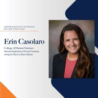 Erin Casolaro Undergraduate Research Fellow Spotlight