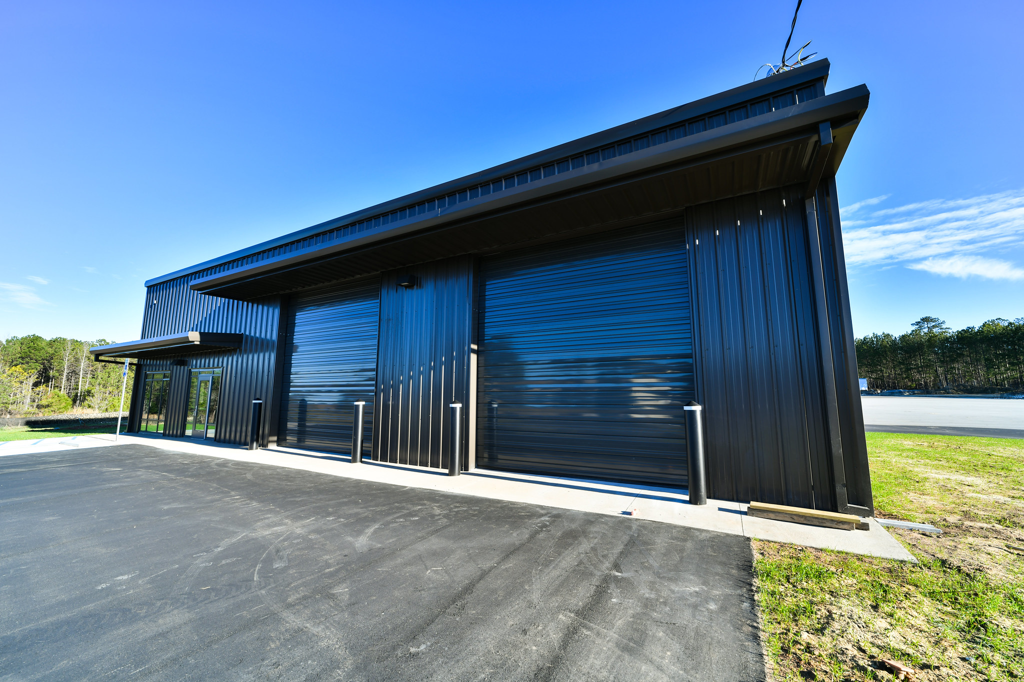 Auburn University Autonomous Vehicle Research Facility at the National Center for Asphalt Technology (NCAT) test track