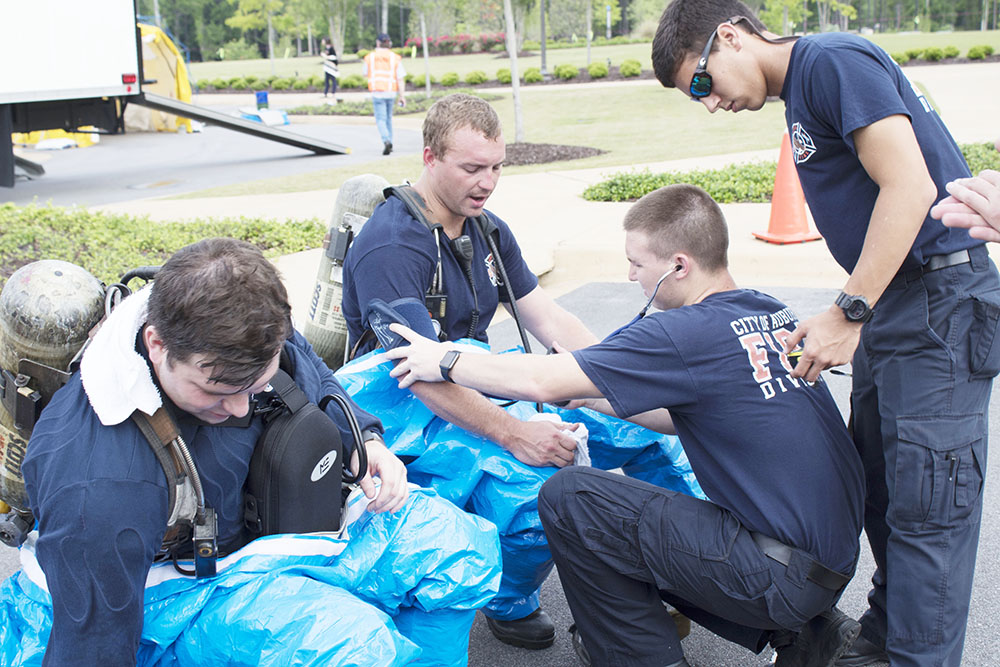 AU Fire Department VCOM Drill Day 2017