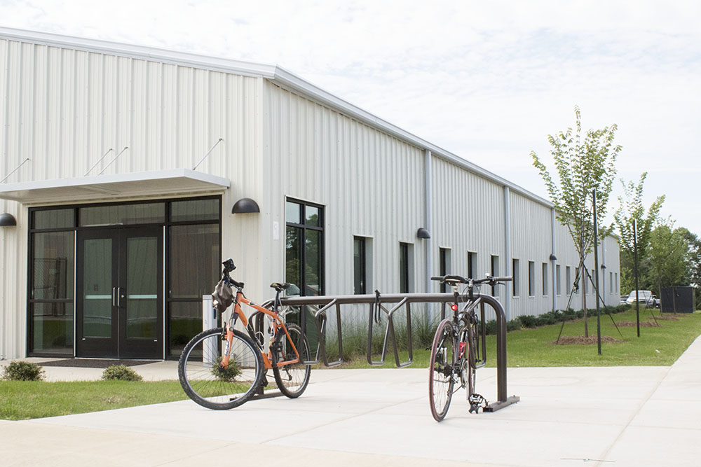 Daytime building of Risk Management and Safety Building at 1161 W Samford Avenue in Auburn