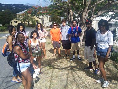 Students in the Virgin Islands